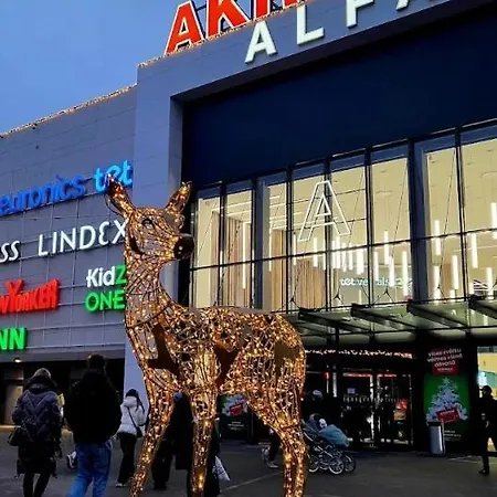 Cozy 2-bedroom Flat With Terrace & Parking By Alfa * Рига